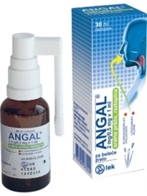 Angal spray 30 ml.